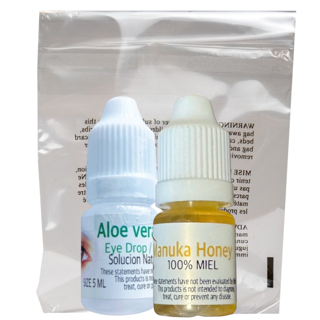 Pure Manuka Honey/Organic  Aloe Vera-Sabila Combo