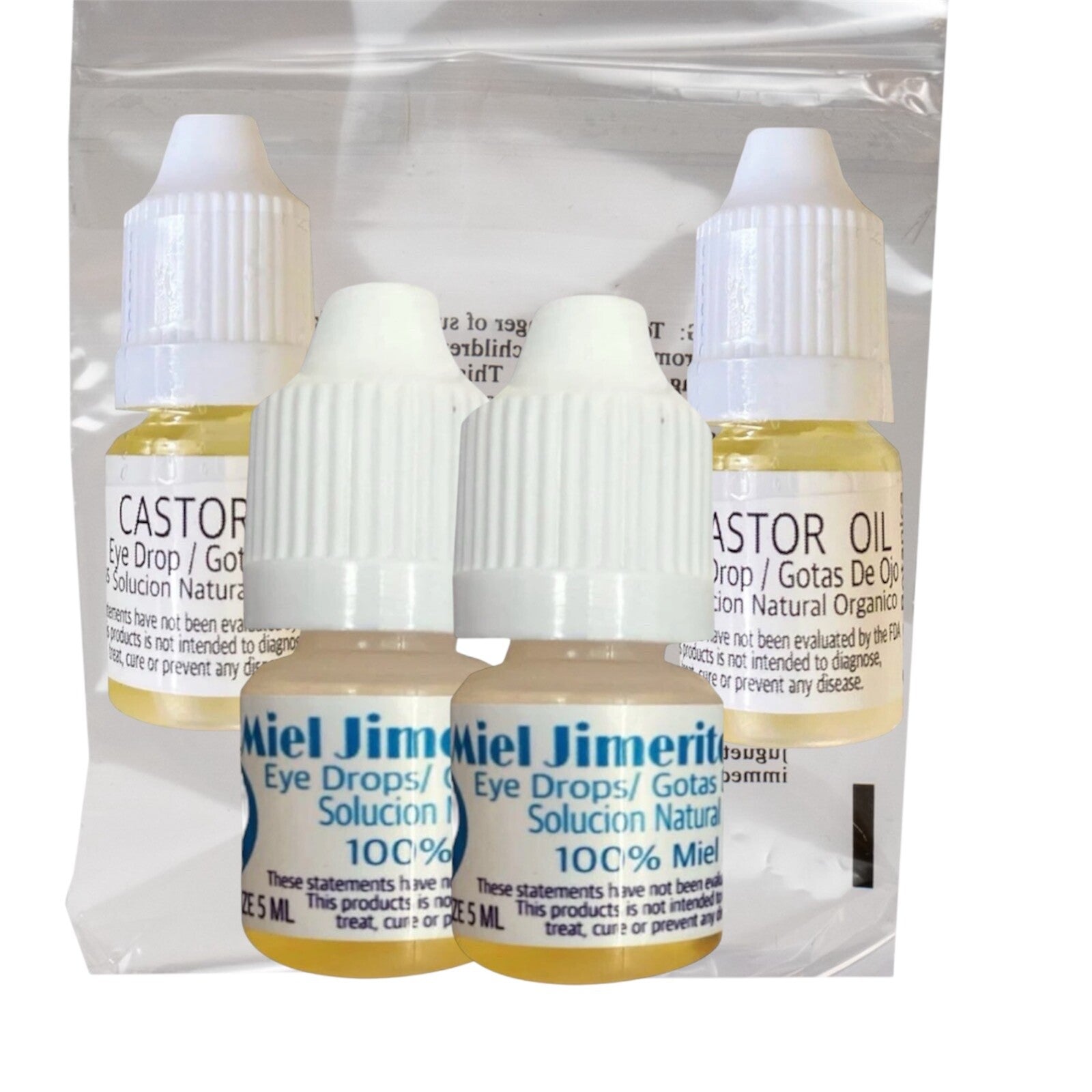 2 pack Jimerito Honey/Castor Oil Combo
