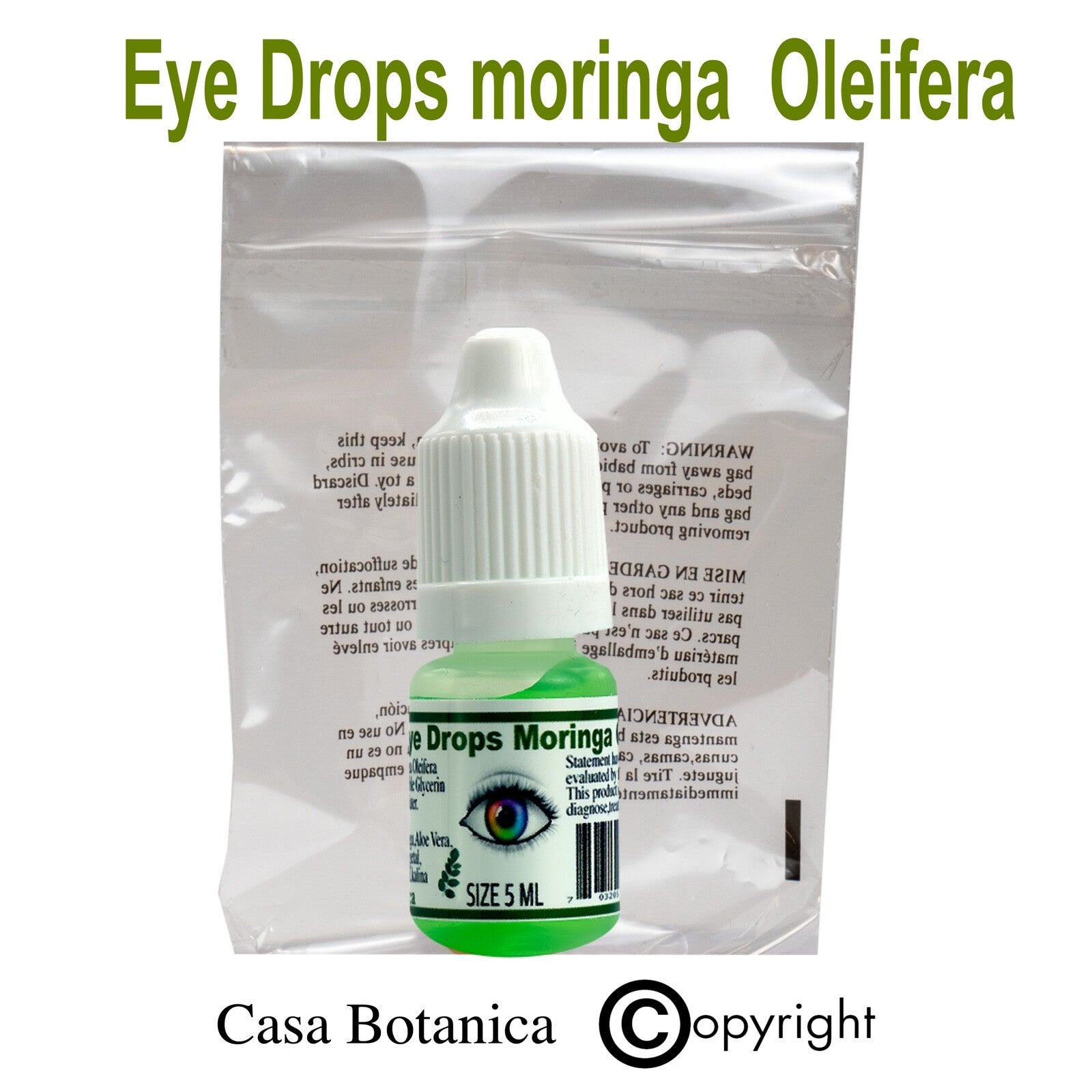 1 pcs Moringa Oleifera 5 mil Casa Botanica