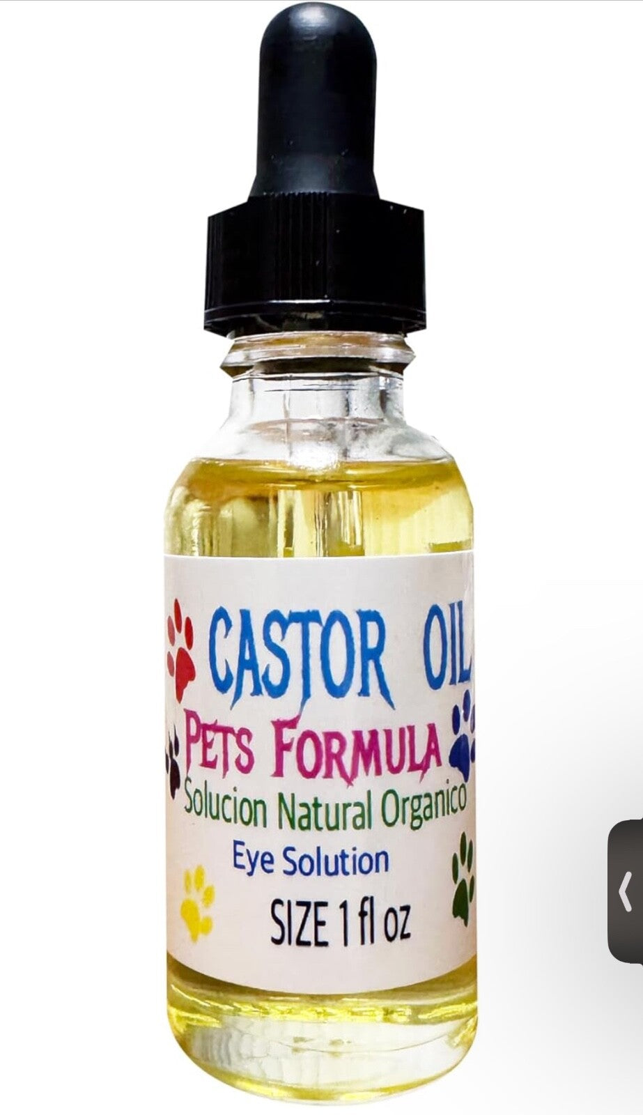 Pet Shampoo/1oz Castor Oil  Pet Formula
